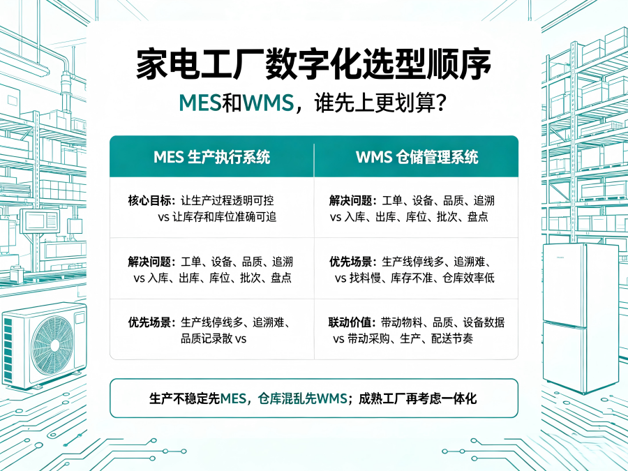 家电mes系统